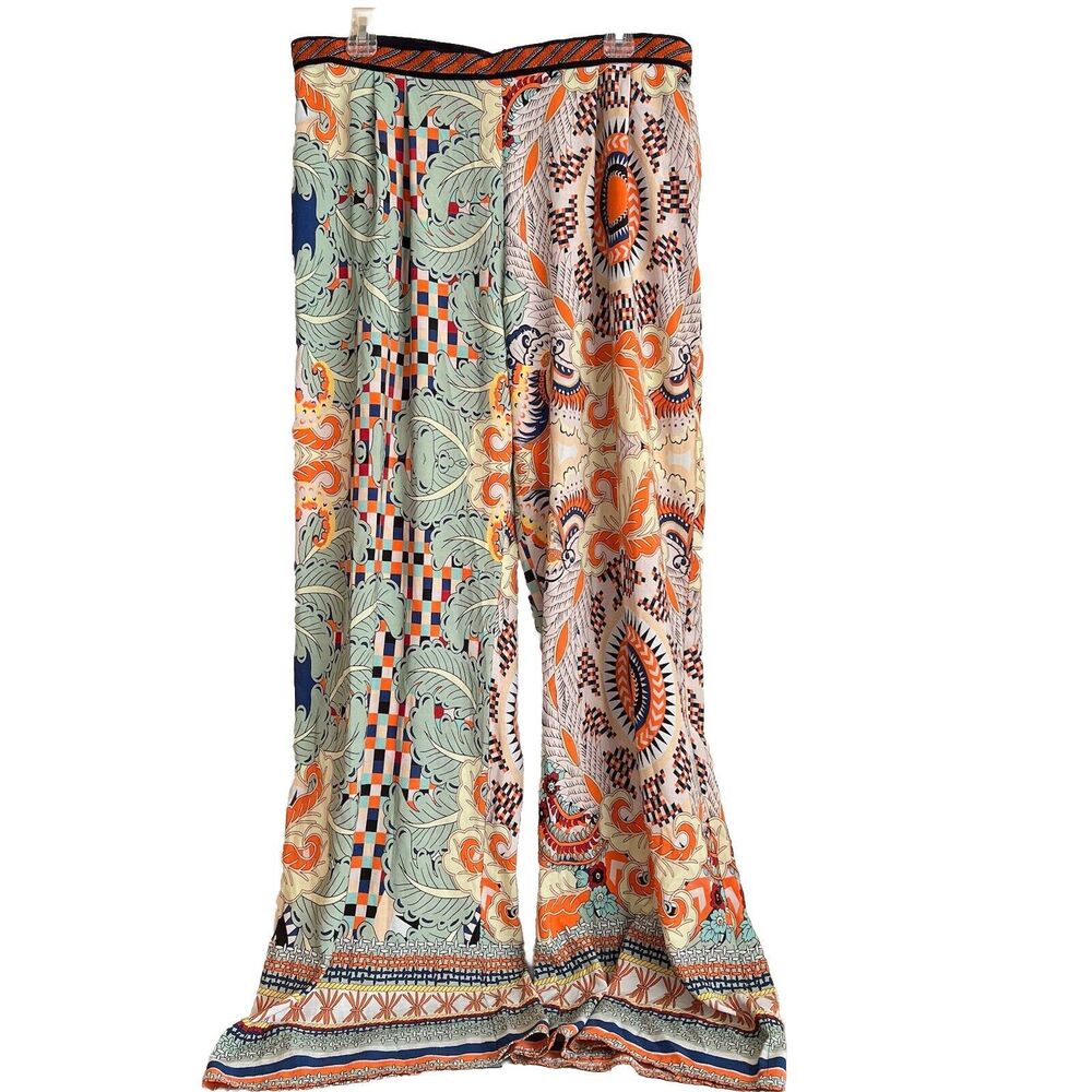 SFIZIO Wide leg printed pant